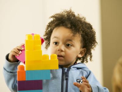 child playing