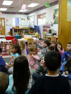 students in classroom