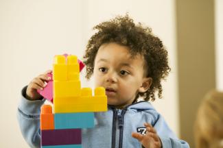 child playing