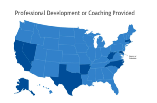 professional development or coaching provided