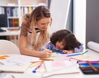 student and teacher