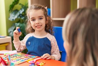 child smiling